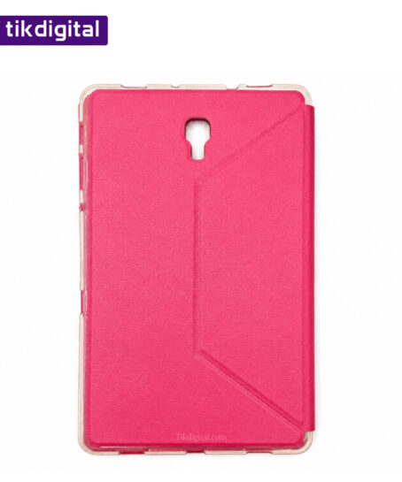کیف کلاسوری فولیو مناسب تبلت سامسونگ Samsung Galaxy Tab A 10.5 inch 2018 SM-T590 / SM-T595 رنگ صورتی