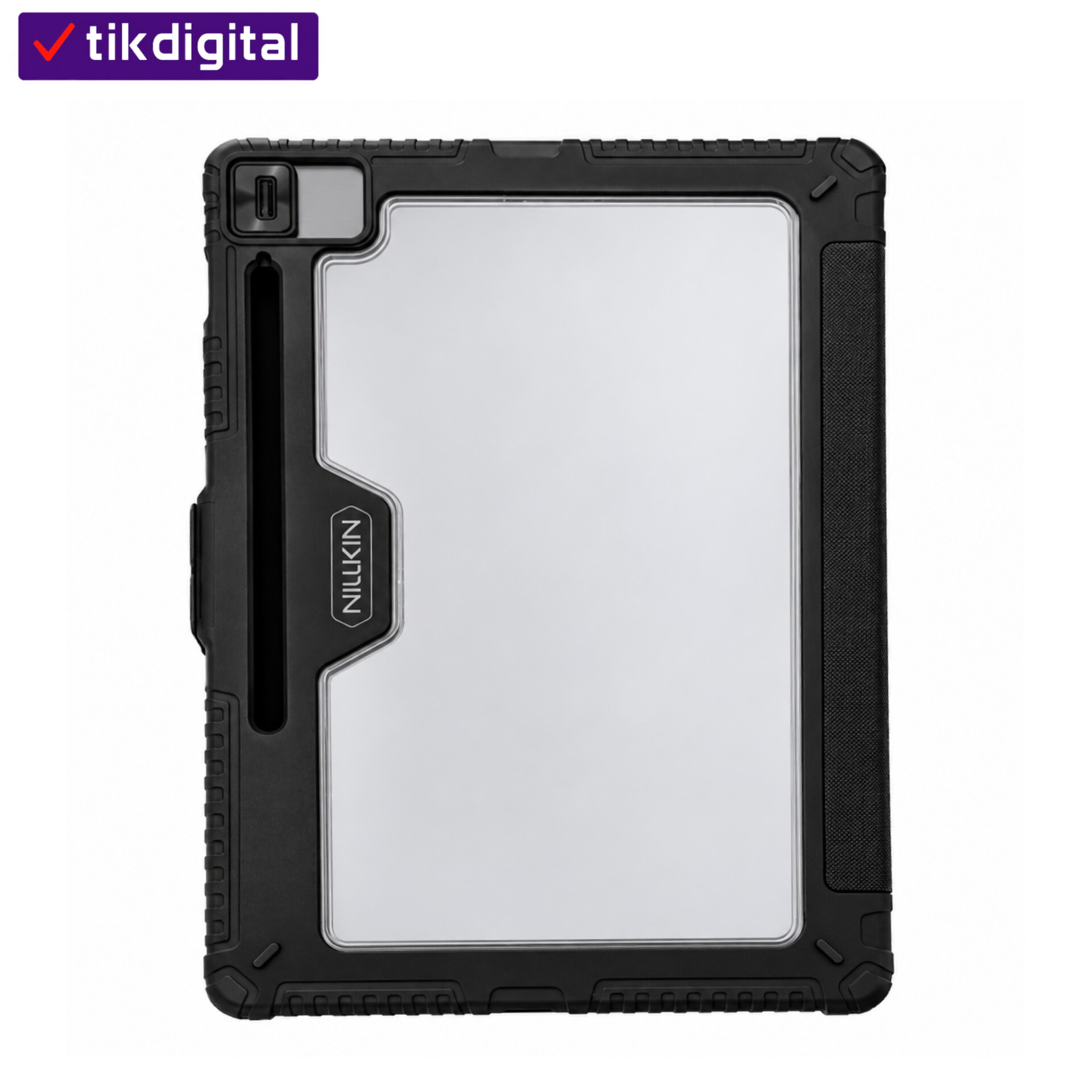 کیف کلاسوری نیلکین مدل Bumper Pro Multi-angle Folding Style مناسب برای تبلت سامسونگ Galaxy Tab S10 FE Plus