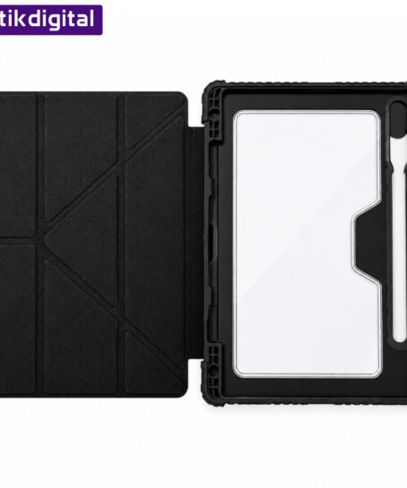 کیف محافظ نیلکین مدل Bumper Leather Case Pro مناسب برای تبلت سامسونگ Galaxy Tab S9/S10 FE
