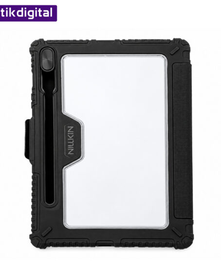 کیف محافظ نیلکین مدل Bumper Leather Case Pro مناسب برای تبلت سامسونگ Galaxy Tab S9/S10 FE