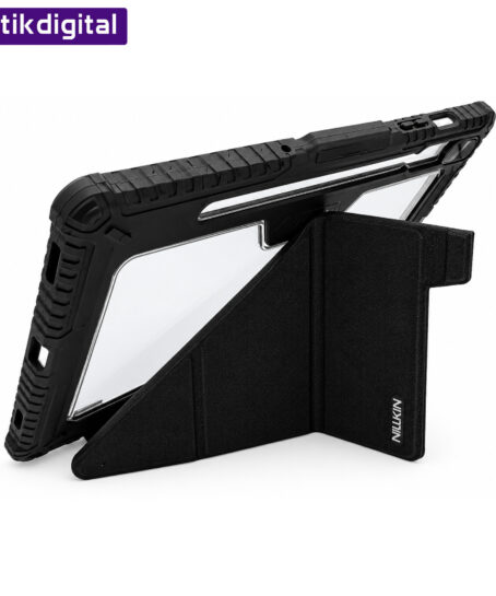 کیف محافظ نیلکین مدل Bumper Leather Case Pro مناسب برای تبلت سامسونگ Galaxy Tab S9/S10 FE