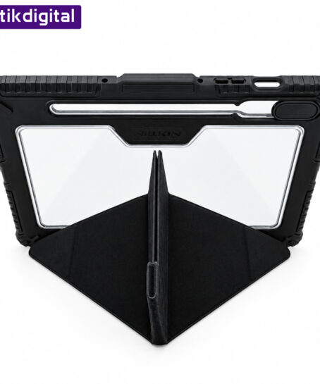 کیف محافظ نیلکین مدل Bumper Leather Case Pro مناسب برای تبلت سامسونگ Galaxy Tab S9/S10 FE